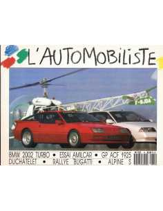 L'Automobiliste N°74 Nov / Déc 1987 (Edition souple) | L'AUTOMOBILISTE 74- SOUPLE |