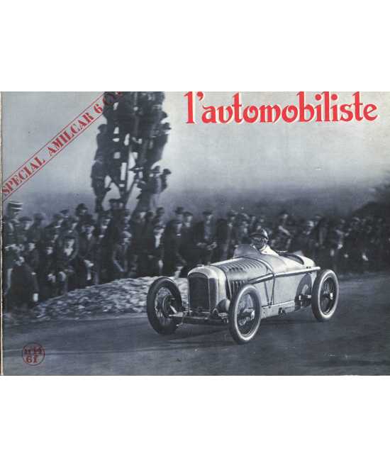 L'Automobiliste N°14 Avril / Mai 1969 (Edition souple) | L'AUTOMOBILISTE 14- SOUPLE |