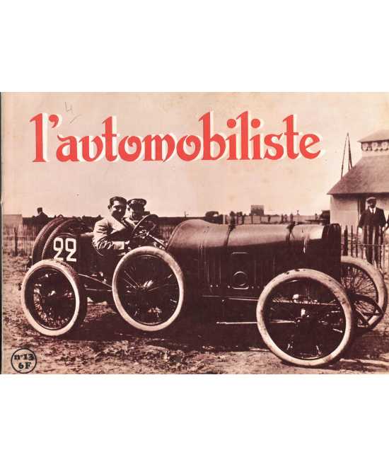 L'Automobiliste N°13 Fév / Mars 1969 (Edition souple) | L'AUTOMOBILISTE 13- SOUPLE |