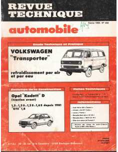Revue Technique Volkswagen Transporter (eau et air) RTA 452 | 9782726834329 |