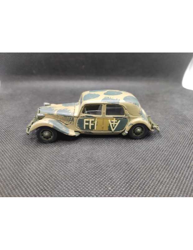 CITROEN 15 SIX DE 1939 MILITAIRE - SOLIDO - N° 32 - 1/43° | Citroën 15 Six 1939  Militaire  - 32 |