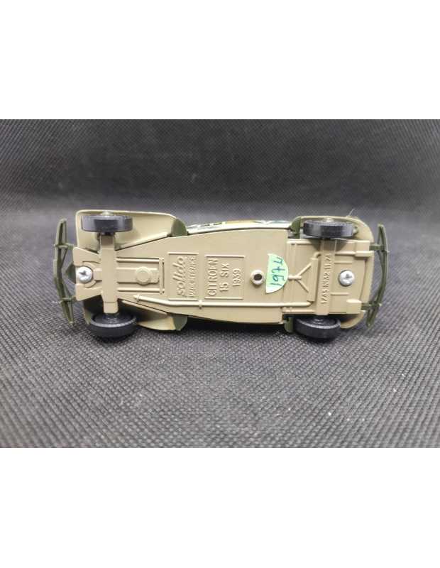 CITROEN 15 SIX DE 1939 MILITAIRE - SOLIDO - N° 32 - 1/43° | Citroën 15 Six 1939  Militaire  - 32 |