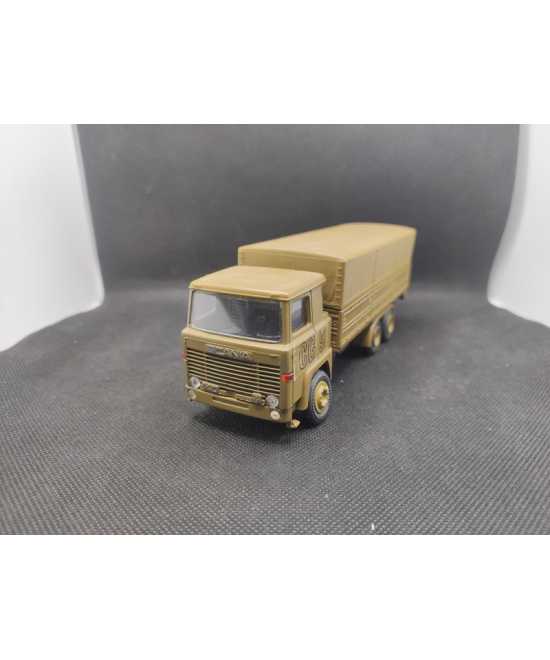 SCANIA 140 PLATEAU BACHE - NARCOVAL - N° 506 - 1/50 | Scania 140 plateau bâché - 506 |