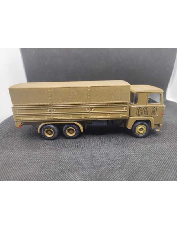 SCANIA 140 PLATEAU BACHE - NARCOVAL - N° 506 - 1/50 | Scania 140 plateau bâché - 506 |