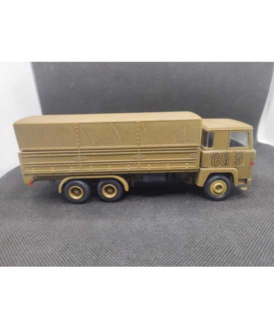 SCANIA 140 PLATEAU BACHE - NARCOVAL - N° 506 - 1/50 | Scania 140 plateau bâché - 506 |
