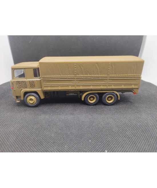 SCANIA 140 PLATEAU BACHE - NARCOVAL - N° 506 - 1/50 | Scania 140 plateau bâché - 506 |