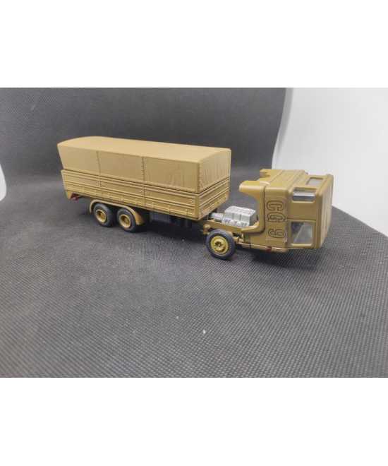 SCANIA 140 PLATEAU BACHE - NARCOVAL - N° 506 - 1/50 | Scania 140 plateau bâché - 506 |