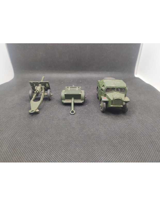 25 POUNDER FIELD GUN SET - DINKY TOYS - N° 697 - 1/43 | 25 Pounder Field Gun Set - 697 |