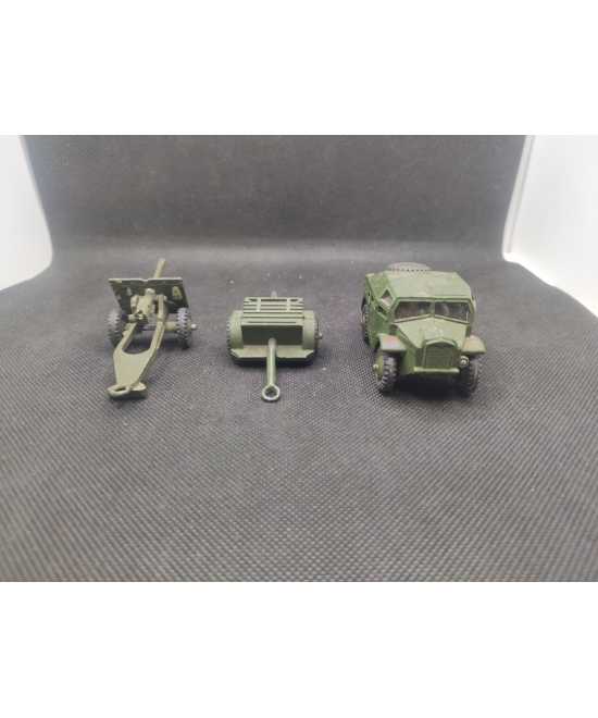 25 POUNDER FIELD GUN SET - DINKY TOYS - N° 697 - 1/43 | 25 Pounder Field Gun Set - 697 |