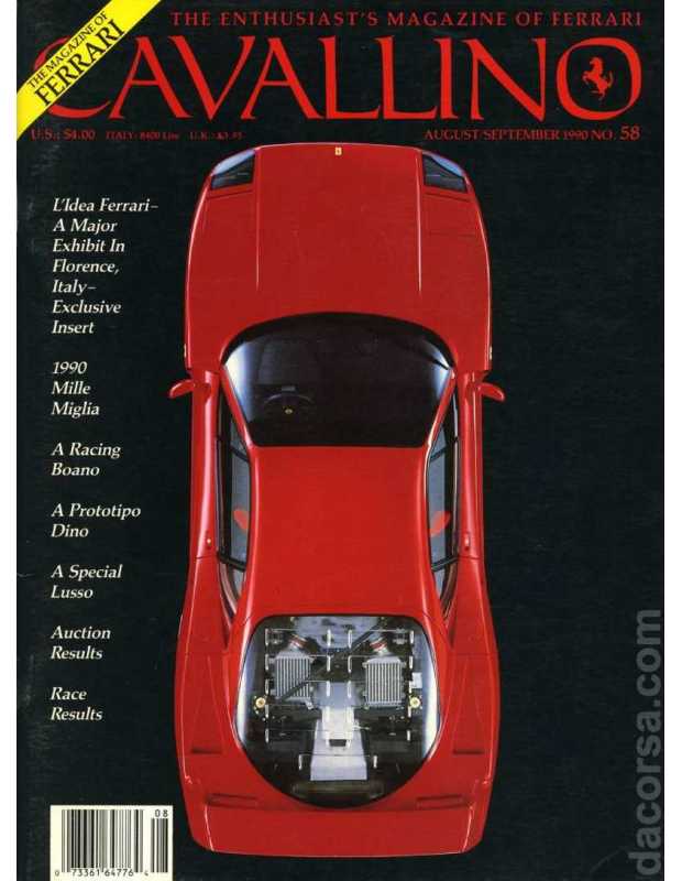Cavallino Magazine issue 58 - L'Idea Ferrari | Cavallino 58 |