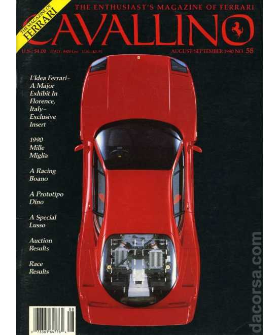 Cavallino Magazine issue 58 - L'Idea Ferrari | Cavallino 58 |