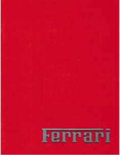 Brochure FERRARI Gamme 1988 (Anglais) - 4M/12/88 | Brochure Ferrari 003 - 4M/12/88 |