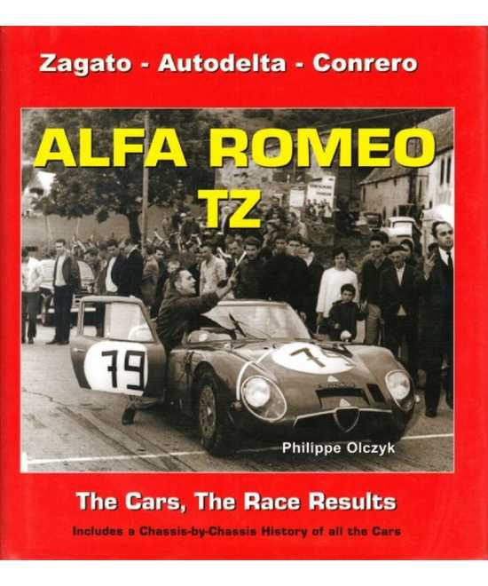 Alfa Romeo TZ (Zagato, Autodelta, Conrero) de Philippe OLCZYK | 9789952800210-GB |