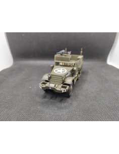 M3 HALF TRACK WITH M2HB MACHINE GUN - MOTOR CITY - IXO- N° 24210-44 - 1/43 | M3 HALF TRACK WITH M2HB MACHINE GUN - |