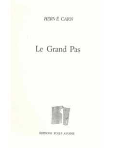 Le grand pas De Hervé Carn | 9782868102683 |