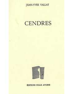 Cendres De Jean-Yves Vallat | 9782868102560 |