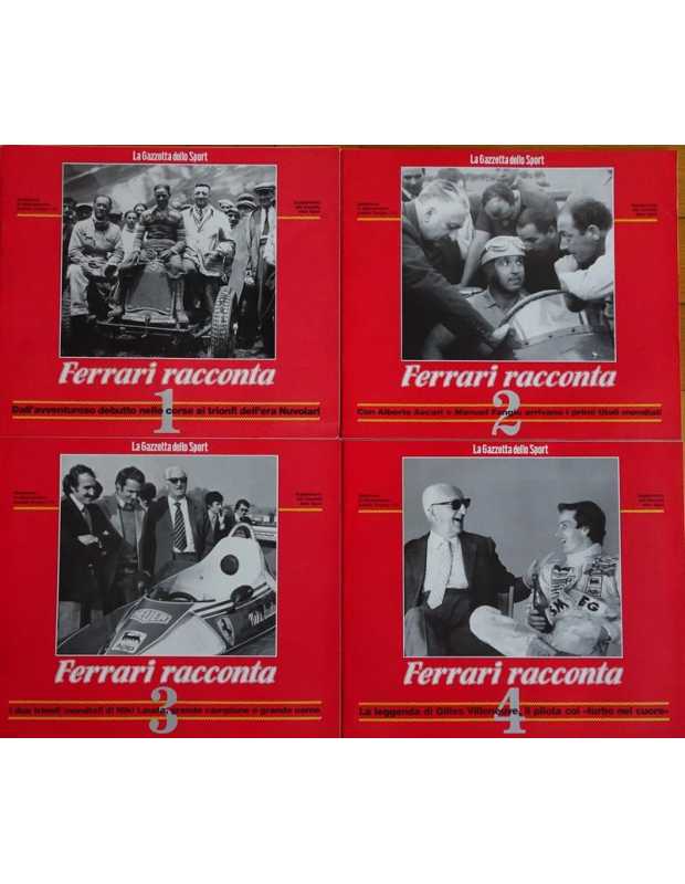 Ferrari Racconta 1998 La gazzetta della sport ( 4Vols.) | Ferrari Racconta |