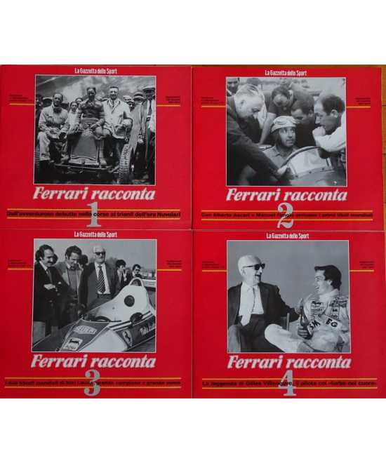 Ferrari Racconta 1998 La gazzetta della sport ( 4Vols.) | Ferrari Racconta |