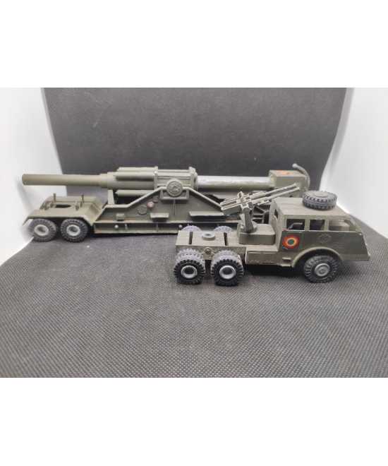 PACIFIC M26 TRACTEUR BLINDÉ AVEC CANON ATOMIQUE - FRANCE JOUETS - N° 208 - 1/43 | Pacific M26 tracteur blindé avec canon atom...