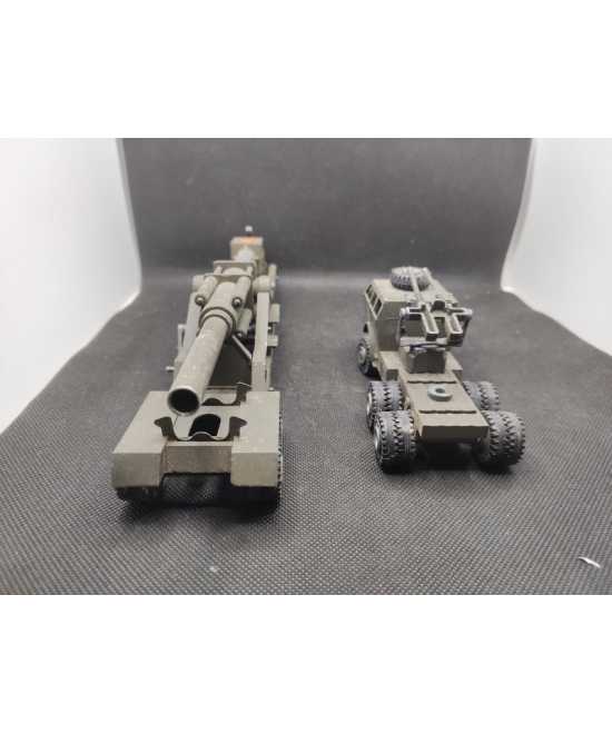 PACIFIC M26 TRACTEUR BLINDÉ AVEC CANON ATOMIQUE - FRANCE JOUETS - N° 208 - 1/43 | Pacific M26 tracteur blindé avec canon atom...