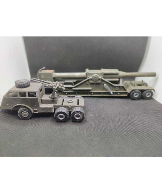 PACIFIC M26 TRACTEUR BLINDÉ AVEC CANON ATOMIQUE - FRANCE JOUETS - N° 208 - 1/43 | Pacific M26 tracteur blindé avec canon atom...