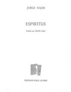 Espiritus De Jorge Najar | 9782868102386 |