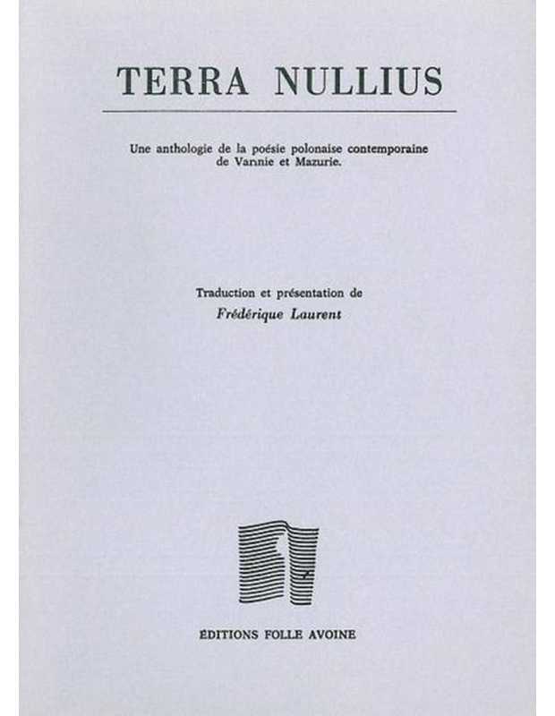 Terra nullius De Varmie et Mazurie | 9782868101686 |