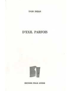 D'exil parfois De Yvon Inizan | 9782868101662 |