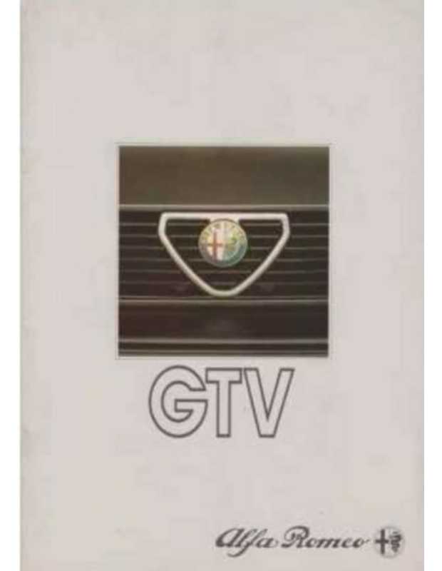 Brochure Alfa Romeo GTV et GTV6 (1983) | Alfa 06 - Ref 831-145 |