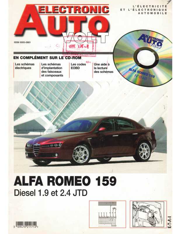 ELECTRONIC AUTO-VOLT ALFA ROMEO 159 diesel | EAV 846 |