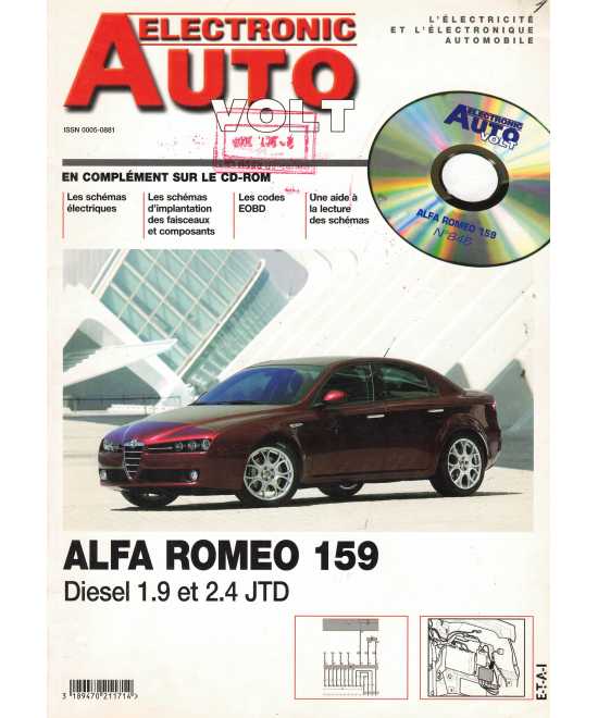 ELECTRONIC AUTO-VOLT ALFA ROMEO 159 diesel | EAV 846 |