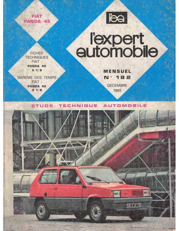 Etude Technique Automobile Fiat Panda 45 - LEA 182 | LEA182 |