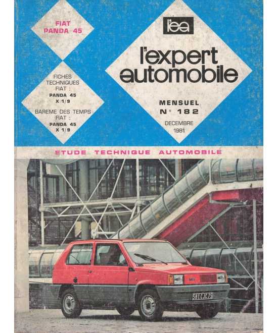 Etude Technique Automobile Fiat Panda 45 - LEA 182 | LEA182 |