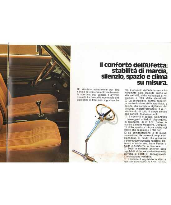 Brochure Alfa Romeo Alfetta 1.6 / 1.8 (italien) | Alfa 09 |