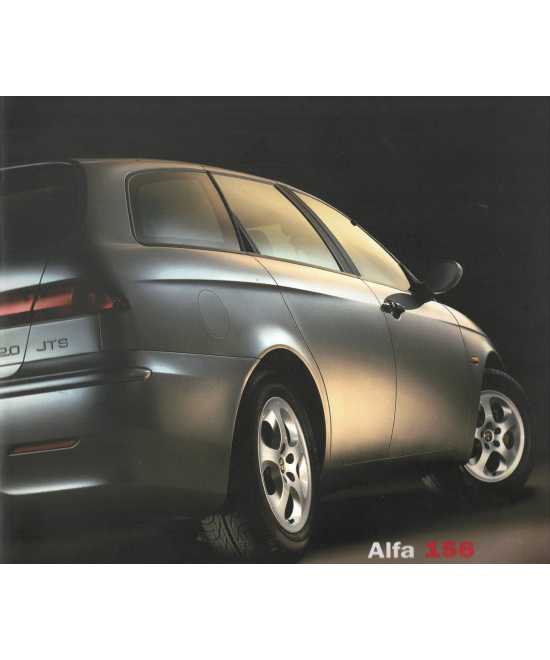Brochure ALFA ROMEO 156 SPORTWAGON (Français) 2002 + Caractéristiques | Alfa 11 - 02.9.6759.48 |