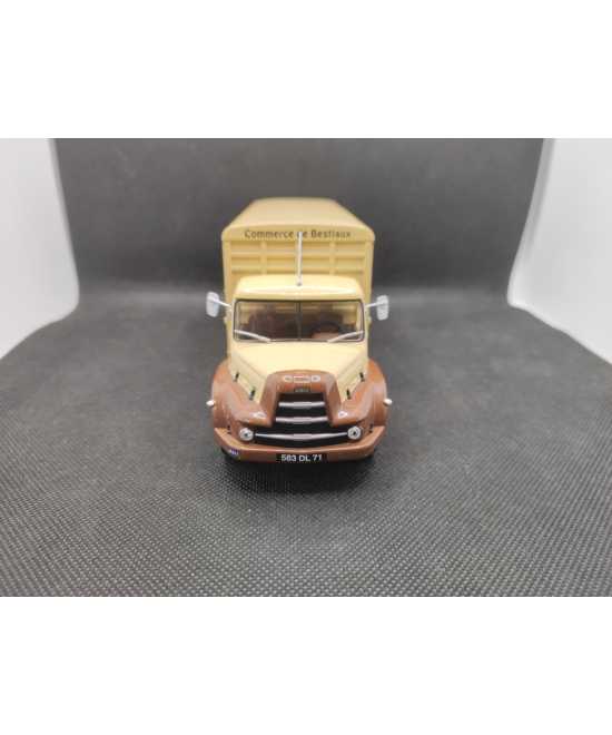 UNIC ZU 66 TB BETAILLERE - IXO - N° 47- 1/43 | Unic ZU 66 TB bétaillère de 1961-  47 |