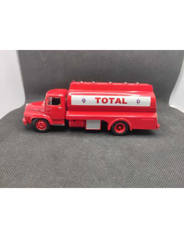 CAMION UNIC MZ 57 CITERNE TOTAL - IXO - N° 84 - 1/43 | Unic MZ 57 Citerne Total de 1965 -  84 |