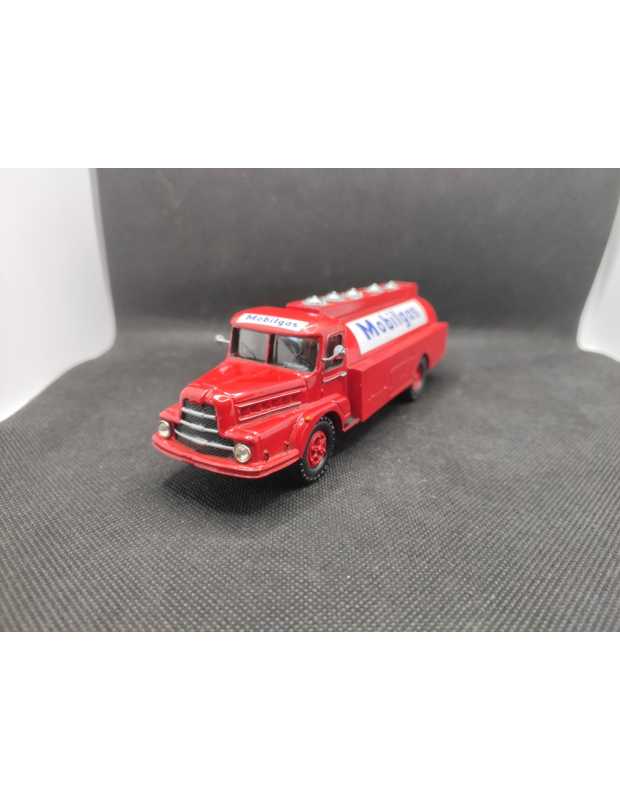 CAMION UNIC ZU 121 "MOBILGAS" - GASOIL - N° 7 - 1/43 | Unic  ZU 121 "Mobilgas" - 7 |