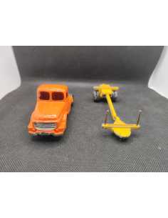 TRACTEUR WILLEME AVEC SA SEMI-REMORQUE FARDIER - DINKY SUPERTOYS- N° 36A - 1/43 | Tracteur Willeme avec sa Semi-Remorque Fard... 2
