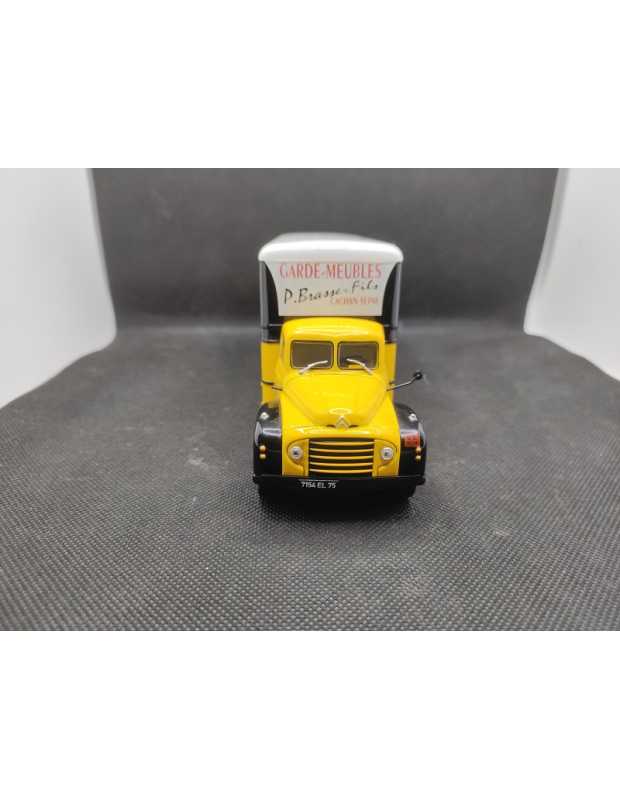 CITROEN T55-60 DEMENAGEMENT P. BRASSE & FILS - IXO - N°90 - 1/43 | Citroen T55-60 Déménagement P.Brasse & Fils - 90 |