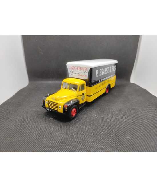 CITROEN T55-60 DEMENAGEMENT P. BRASSE & FILS - IXO - N°90 - 1/43 | Citroen T55-60 Déménagement P.Brasse & Fils - 90 |