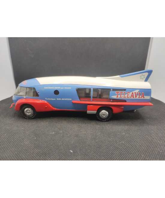 CAMION CITROEN 55 "FUSEE TELEAVIA" - MINITRUCKS - N° 4 - 1/43 | Camion Citroen 55 "Fusée Téléavia" - 4 |