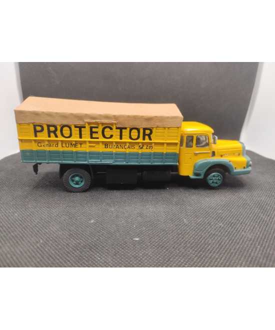 CAMION UNIC VERDON 4X2 19T "PROTECTOR" - MINITRUCKS - N° 37 - 1/43 | Camion Unic Verdon 4x2 19T "Protector" - 37 |