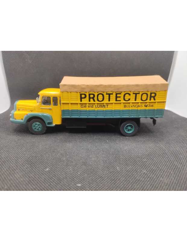 CAMION UNIC VERDON 4X2 19T "PROTECTOR" - MINITRUCKS - N° 37 - 1/43 | Camion Unic Verdon 4x2 19T "Protector" - 37 |