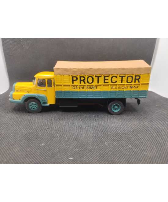 CAMION UNIC VERDON 4X2 19T "PROTECTOR" - MINITRUCKS - N° 37 - 1/43 | Camion Unic Verdon 4x2 19T "Protector" - 37 |