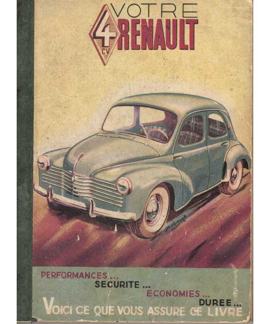 VOTRE 4CV RENAULT - Performances Sécutité | Votre 4cv renault - Performances |