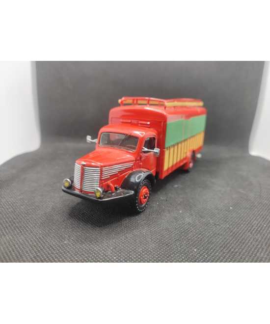 CAMION UNIC ZU 72 R "FOURGON PRIMEUR" - MINITRUCKS - N° 169 - 1/50 | Camion Unic ZU 72 R "Fourgon Primeur" de 1951 - 169 |