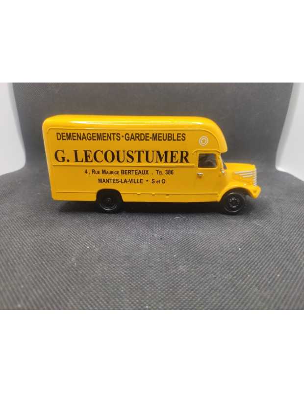 CAMION UNIC BUSSANG FOURGON "G. LECOUSTUMER" - MINITRUCKS-GASOIL - N° 10 - 1/50 | Camion Unic Bussang Fourgon "G. Lecoustumer...