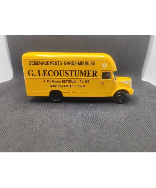 CAMION UNIC BUSSANG FOURGON "G. LECOUSTUMER" - MINITRUCKS-GASOIL - N° 10 - 1/50 | Camion Unic Bussang Fourgon "G. Lecoustumer...