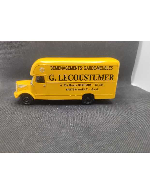 CAMION UNIC BUSSANG FOURGON "G. LECOUSTUMER" - MINITRUCKS-GASOIL - N° 10 - 1/50 | Camion Unic Bussang Fourgon "G. Lecoustumer...
